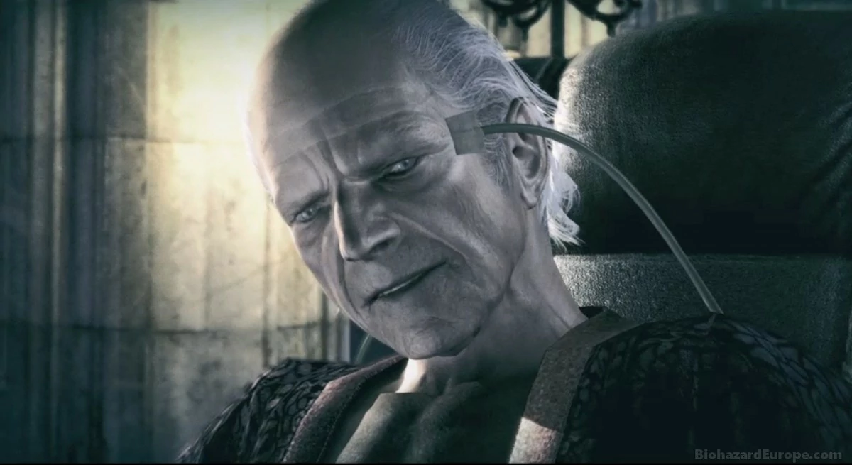Oswell E. Spencer, european mansion, resident evil 5 lost in nightmares